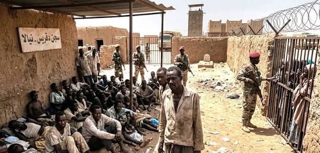 صورة لسجن دقريس من الداخل