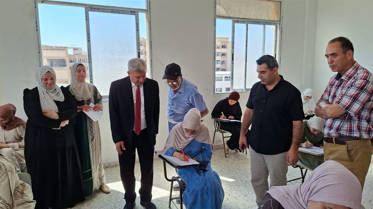  المعاهد الأزهرية في فلسطين تختتم امتحانات الثانوية الأزهرية 