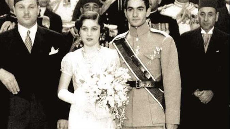 زفاف الاميرة فوزية على شاه ايران 