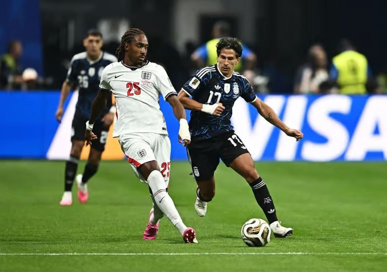 مباراة الأرجنتين وإنجلترا في كأس العالم