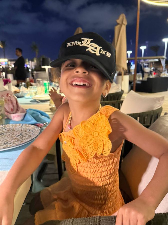 كيان إبنة محمد صلاح الصغيرة