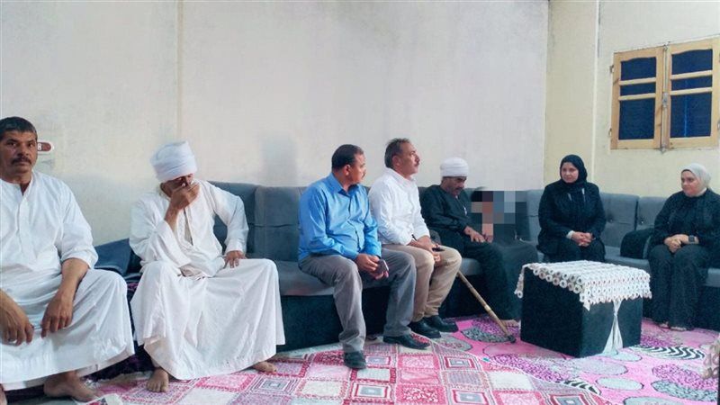 تقديم العزاء لأسر