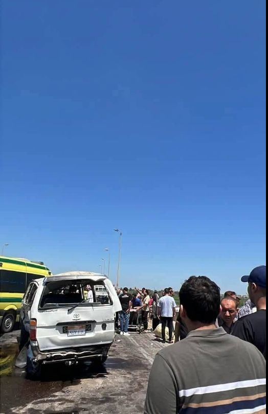 حادث طريق كفر الشيخ