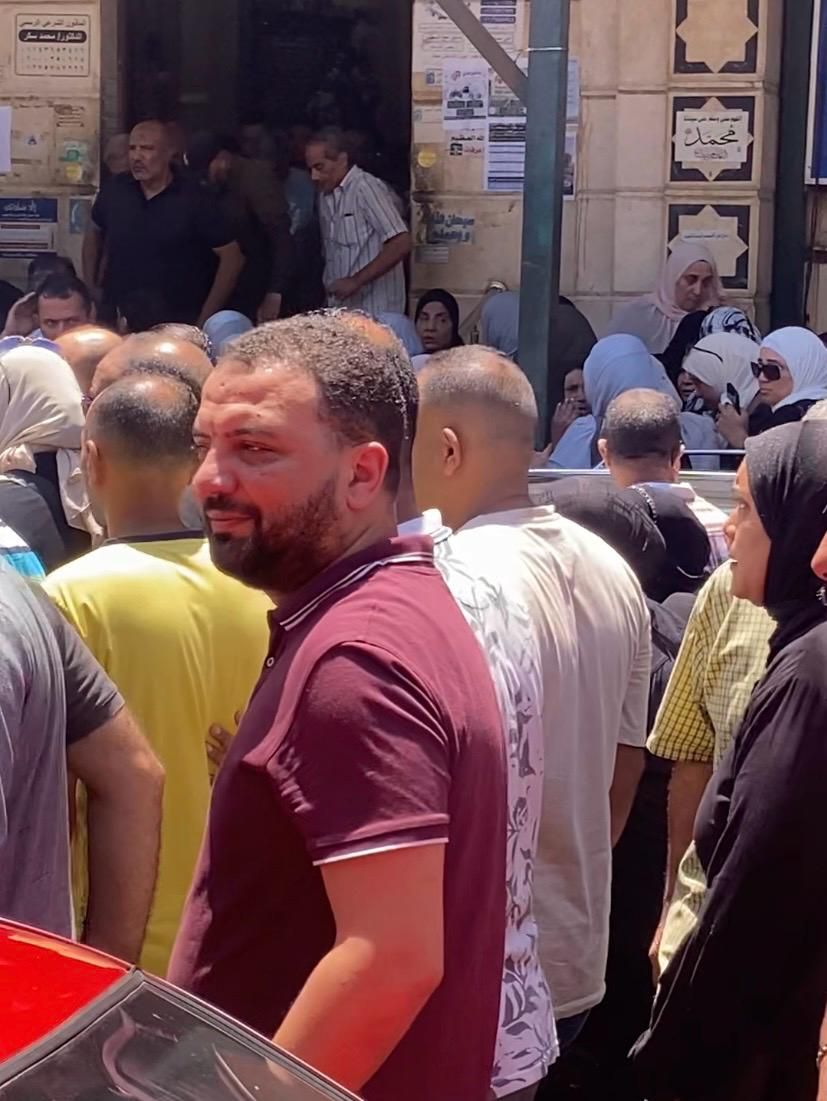 تشيع جثمان علاء متولي أبرز معلقي كرة السلة فى الإسكندرية 