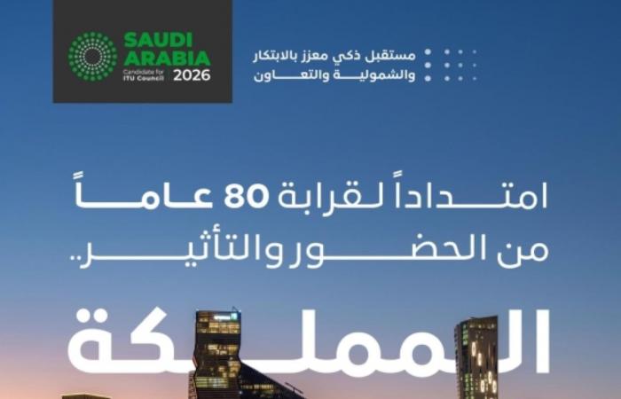 المملكة تعلن ترشحها لعضوية مجلس الاتحاد الدولي للاتصالات