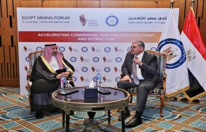 مصر
      والسعودية
      تبحثان
      التعاون
      المشترك
      بقطاع
      التعدين
      وتعزيز
      التنمية
      المستدامة