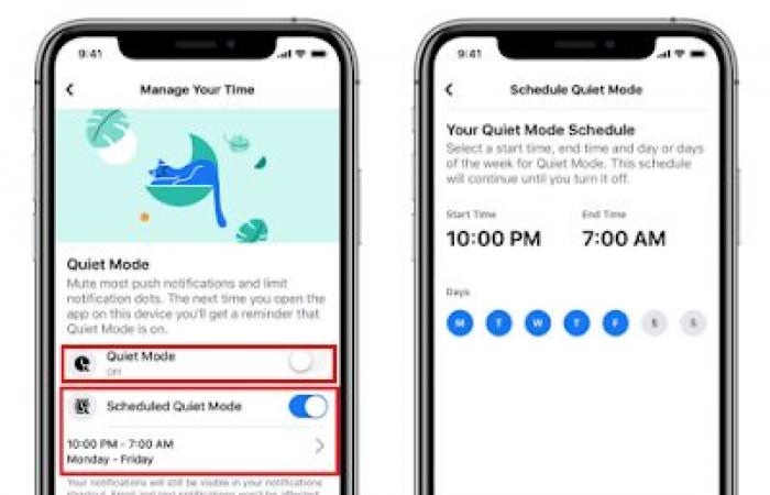 تعرف
على
الوضع
الهادئ
Quiet
Mode
الذي
تقدمه
فيسبوك
لمستعملي
تطبيقاتها