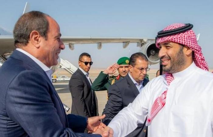 تعزيز
      العلاقات
      الاقتصادية
      تتصدر
      مباحثات
      السيسي
      وولي
      العهد