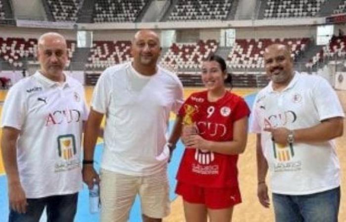 شروق محمود أفضل لاعبة في مباراة مصر و زامبيا ببطولة أفريقيا لليد بالجزائر