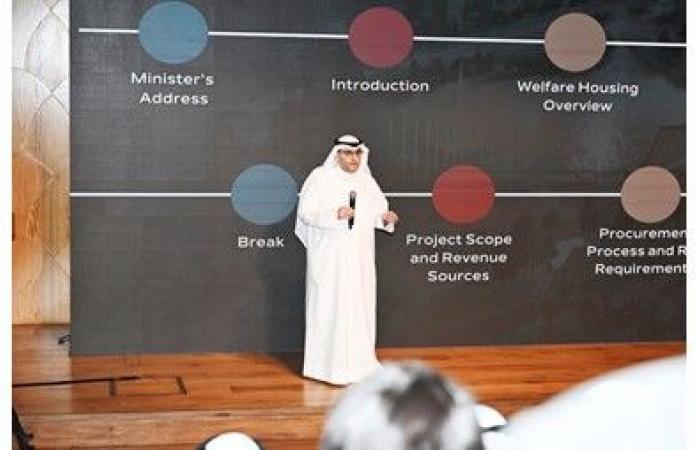 بالفيديو..
وزير
«الإسكان»:
فرص
استثمارية
من
3
حزم
على
المطورين
العقاريين
تضم
5
آلاف
وحدة
سكنية
في
مدن
«المطلاع»
و«سعد
العبدالله»
و«جابر
الأحمد»