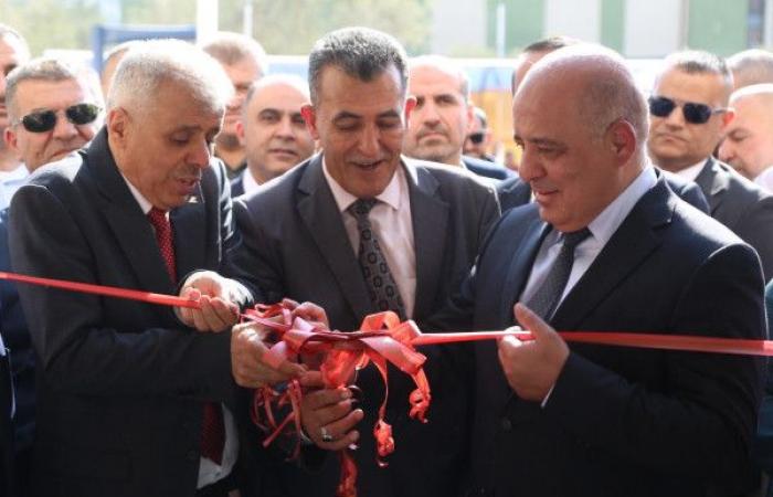 برهم يفتتح مدرسة جديدة في سيلة الظهر ويتفقد عددًا من مدارس طوباس