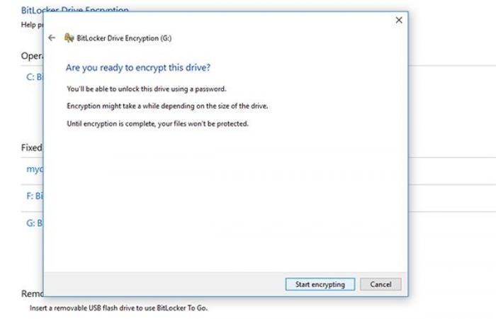 كيف تقوم بتشفير أي قرص صلب في حاسوبك بكلمة مرور بدون استخدام اي برامج خارجية