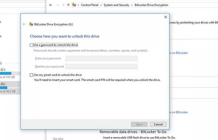 كيف تقوم بتشفير أي قرص صلب في حاسوبك بكلمة مرور بدون استخدام اي برامج خارجية