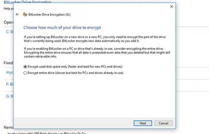 كيف تقوم بتشفير أي قرص صلب في حاسوبك بكلمة مرور بدون استخدام اي برامج خارجية