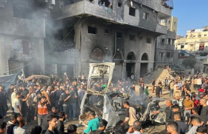 10 شهداء في غارات للاحتلال على غزة ودير البلح ومخيم النصيرات