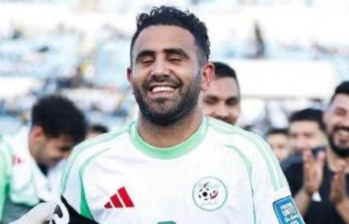 رياض محرز يتقدم لـ منتخب الجزائر أمام السودان في الدقيقة 2