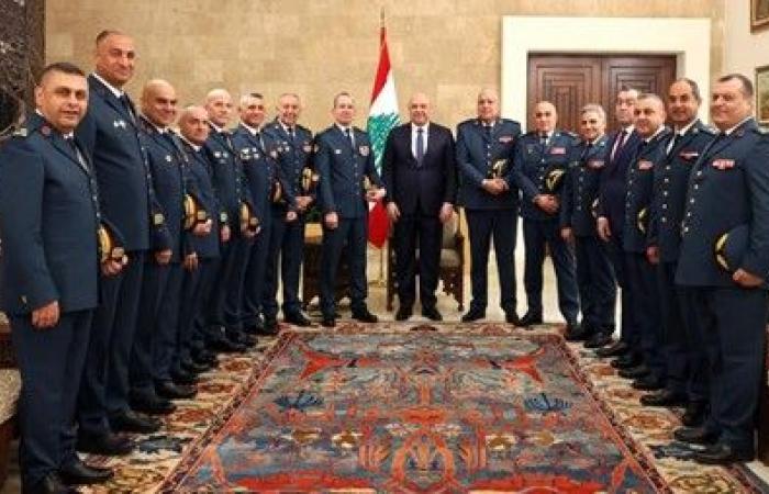 الرئيس عون لوفد قيادة الجيش: أنتم العمود الفقري للبنان ولا أحد يستطيع إلغاء إنجازاتكم