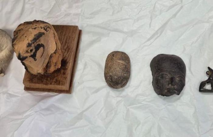 مصر تسترد 7 قطع أثرية من الولايات المتحدة الأمريكية.. صورة