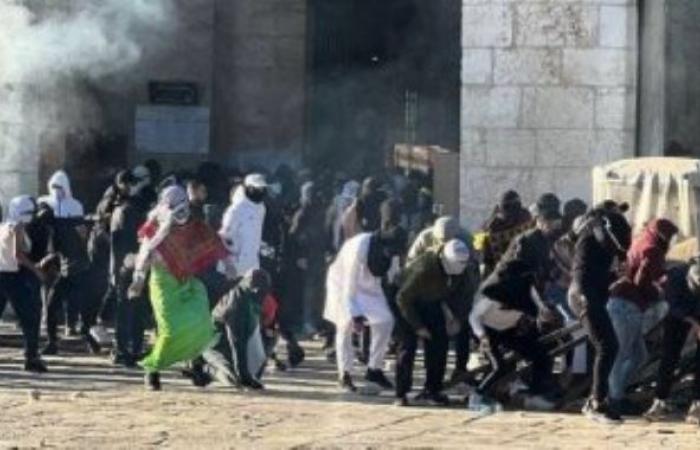 مئات المستوطنين يقتحمون باحات المسجد الأقصى بحماية شرطة الاحتلال