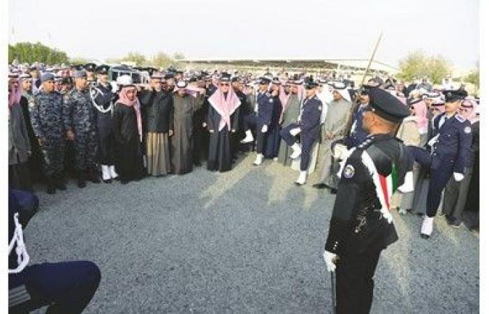 بالفيديو.. الكويت تُشيِّع شهيد الواجب سعود الخمسان