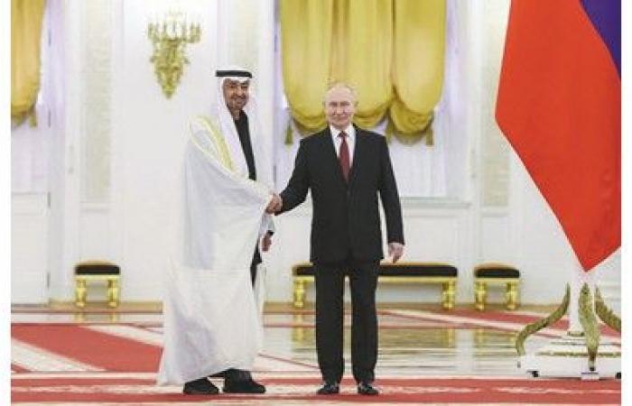 محمد بن زايد يلتقي بوتين في موسكو: علاقاتنا تستند إلى إرث عريق من التعاون يمتد لأكثر من 50 عاماً