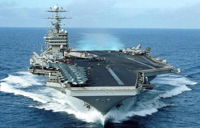 الحاملة «جورج بوش».. قبضة واشنطن الفولاذية في مهمة إيران
