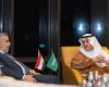 السعودية
      والعراق
      يتفقان
      على
      استئناف
      صادرات
      الثروة
      الحيوانية
      وتعزيز
      تبادل
      السلع