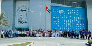 نادي دبا يحتفل بيوم العلم