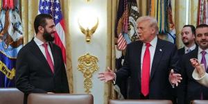 ترامب يشيد بالشرع خلال لقاء تاريخي:"قائد قوي وصادق"