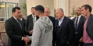 وزير الرياضة وهانى أبو ريدة يحفزان المنتخب الوطنى قبل أمم أفريقيا