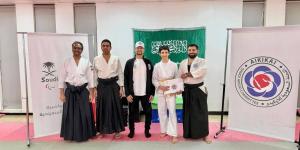 تكريم المتفوقين في دورة الأيكيدو لشهري رمضان وشوال 1447هـ في ينبع