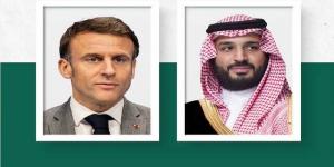 ولي العهد يبحث مع ماكرون تأثير تهديدات الملاحة البحرية على الاقتصاد العالمي