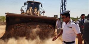 استرداد تعديات على أراضي الدولة بقيمة تتجاوز الـ مليار جنيه بالعبور الجديدة