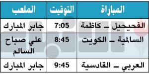 الكويت لحسم اللقب.. وقمة جديدة بين العربي والقادسية