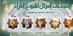 خريطة تلاوات القرآن الكريم اليوم الإثنين بإذاعة القرآن الكريم