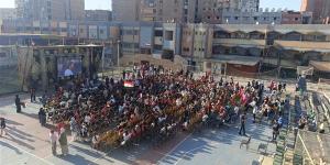 بالأعلام، جماهير القليوبية تحتشد لدعم منتخب مصر أمام الأرجنتين (فيديو)