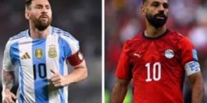 المواجهة الثالثة بين صلاح وميسى.. مصر تصطدم بالأرجنتين في كأس العالم الليلة