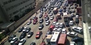 حالة المرور اليوم، كثافات متحركة بمعظم شوارع القاهرة والجيزة والقليوبية