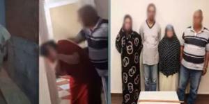 القبض على المتهمين بالتعدى بالضرب على البلوجر أم حنين بالإسكندرية (فيديو)