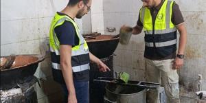 ضبط طن حلوى وشوكولاتة بها حشرات داخل مصنع "بير سلم" في الغربية