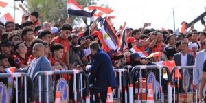 استقبال جماهيري لمنتخب مصر بعد إنجاز كأس العالم.. "رجالة الفراعنة شرفونا"