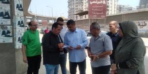 نائب محافظ الدقهلية يوجه بسرعة تنفيذ تطوير ميدان سندوب وتحسين الحركة المرورية