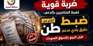 ضبط مخبز لتجميعه 145 بطاقة تموينية وتصرفه فى 5000 رغيف بلدى بالبحيرة