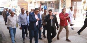 محافظ قنا يتفقد مشروعات الخطة الاستثمارية بمدينة فرشوط