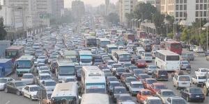 حالة المرور اليوم، كثافات متحركة على كورنيش النيل وميدان عبد المنعم رياض