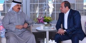 القمة المصرية البحرينية بالعلمين تتصدر نشاط السيسي اليوم
