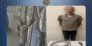 سرقة كابل كهرباء تنتهي بحريق في سيدي جابر، لحظات صادمة وثقتها كاميرات المراقبة