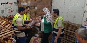 ضبط 2 طن كبدة فاسدة داخل ثلاجة بالسنطة في الغربية