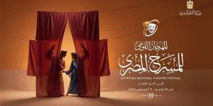 اليوم، ختام المهرجان القومي للمسرح المصري بدورته الـ19 وتوزيع الجوائز