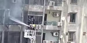 إخماد حريق نشب داخل شقة سكنية في فيصل
